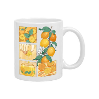 ماگ سرامیکی طرح لیمو دخترانه