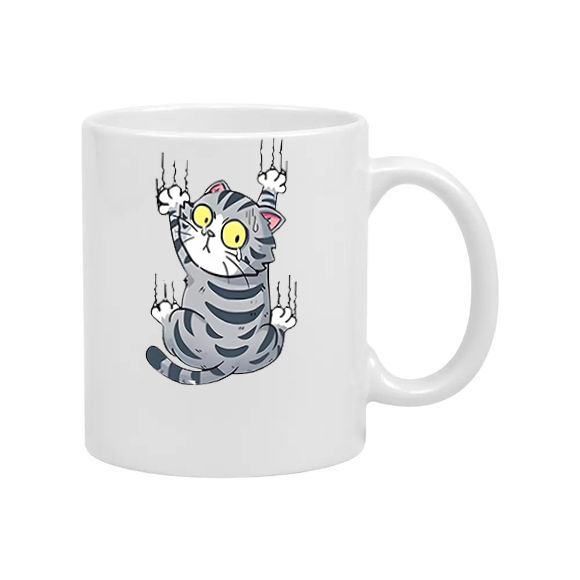 ماگ بامزه طرح گربه کارتونی ماگ بامزه طرح گربه کارتونی