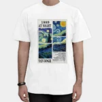 تیشرت نخی طرح شب های پرستاره